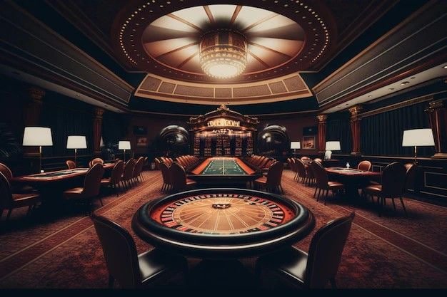 Multi-camera studio setup for live roulette broadcast